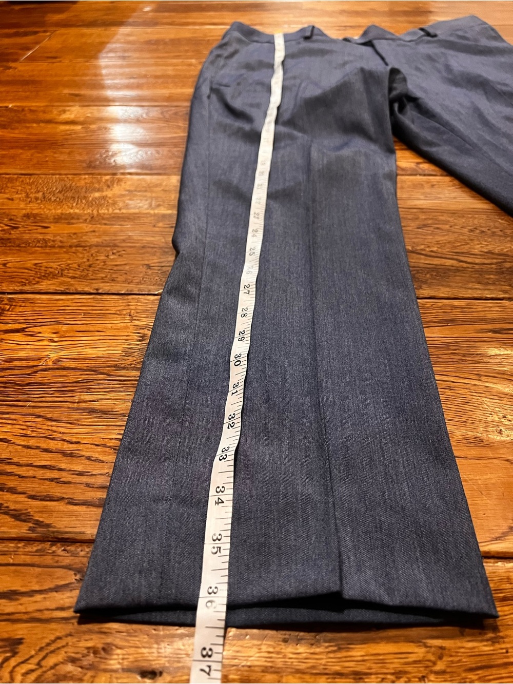 Savile Row Tailored Slate Blue Two-Piece Suit Custom Sizing Two Button - Picture 12 of 16